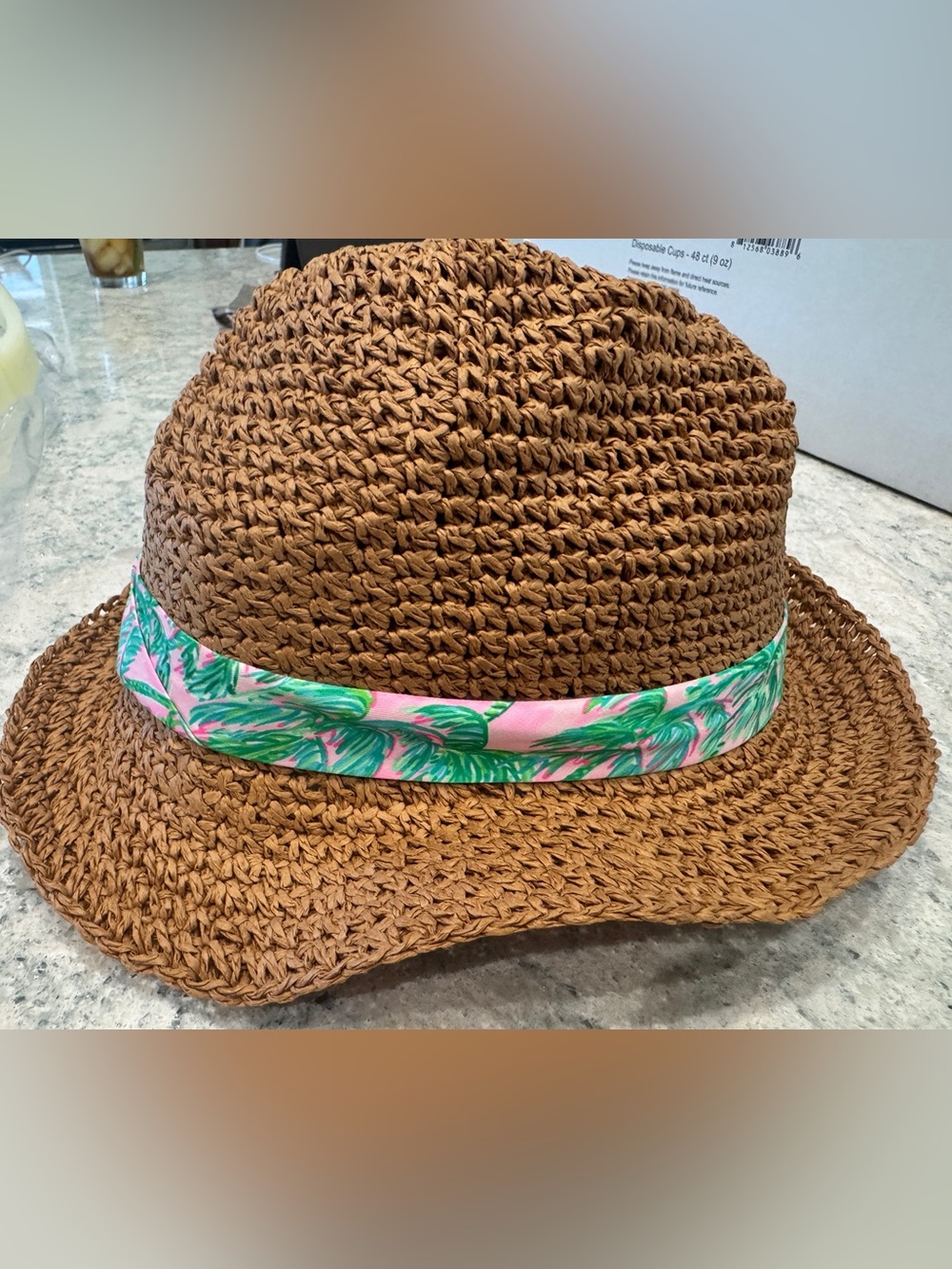 Lilly Pulitzer Poolside Hat NWT - Picture 2 of 6